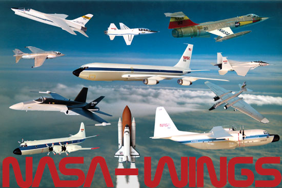 Index-Bild der nasa-wings-website