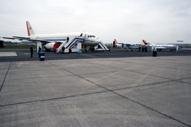 Bild von DLR-Forschungsflugzeugen