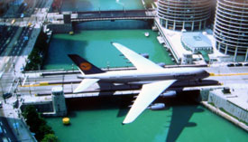 Eindeutig: Zu schmal gebaute Br&uuml;cke!