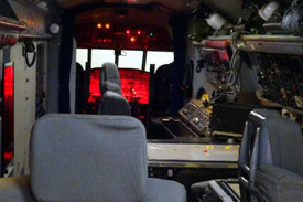 Bild vom Inneren des Verfahrenstrainers