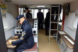 Bild vom Inneren der Ausstellungshalle