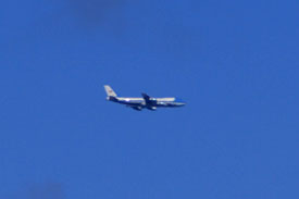 Ansicht von der Boeing 747-200B