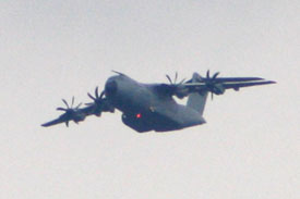 Ansicht von der Boeing 747-200B