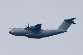 Ansicht von der Boeing 747-200B