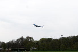 Ansicht von der Boeing 747-200B