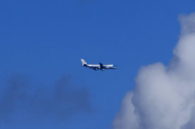 Ansicht von der Boeing 747-200B