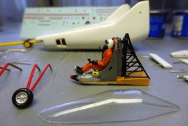 Foto von Modell-Bauteilen