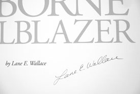 Foto von Autorenunterschrift