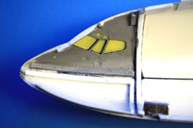 Foto von Bugbereich innen