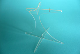 Foto vom Modellst&auml;nder zusammengesteckt