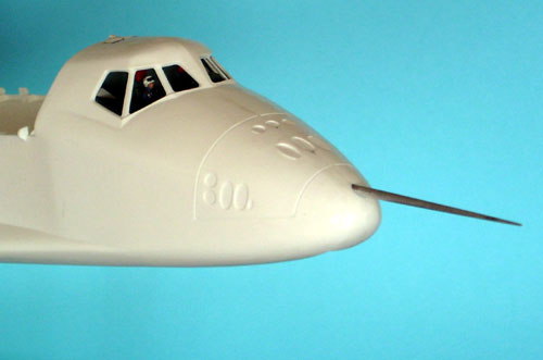 Bild der Orbiter-Bugsektion