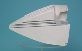 Der Tail Cone seitlich von rechts