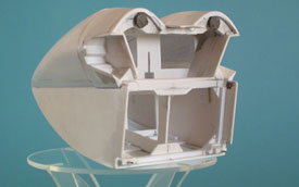 Der Tail Cone von schr&auml;g rechts vorne