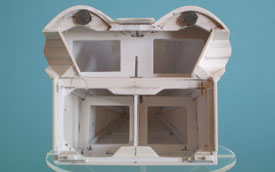 Blick in den Tail Cone hinein