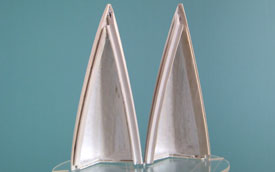 Die Wulstformen sind zur Gewichtsreduktion ausgefr&auml;st!