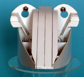 Der Tail Cone-Rohbau von hinten