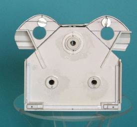 Vorderseite des Tail Cone-Rohbaus