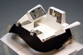 Foto vom Flugdeck-Bauteil