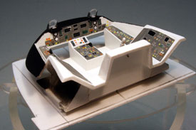 Foto vom Flugdeck-Bauteil