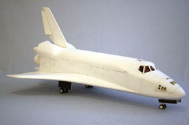 Foto vom Modell mit Fahrwerk