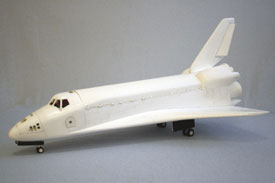 Foto vom Modell mit Fahrwerk