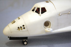 Foto vom Modell mit Fahrwerk