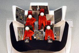 Foto vom Flugdeck-Bauteil