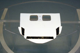 Foto von der Flugdeck-Decke