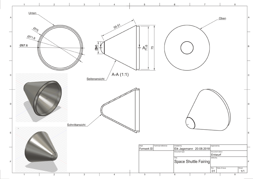 Digitale Entwurfsdatei