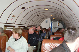 Die Kabine der "D-CXXX" zum Heck