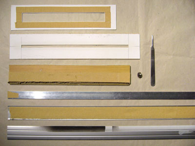 Bild von Schablonen und Linealen