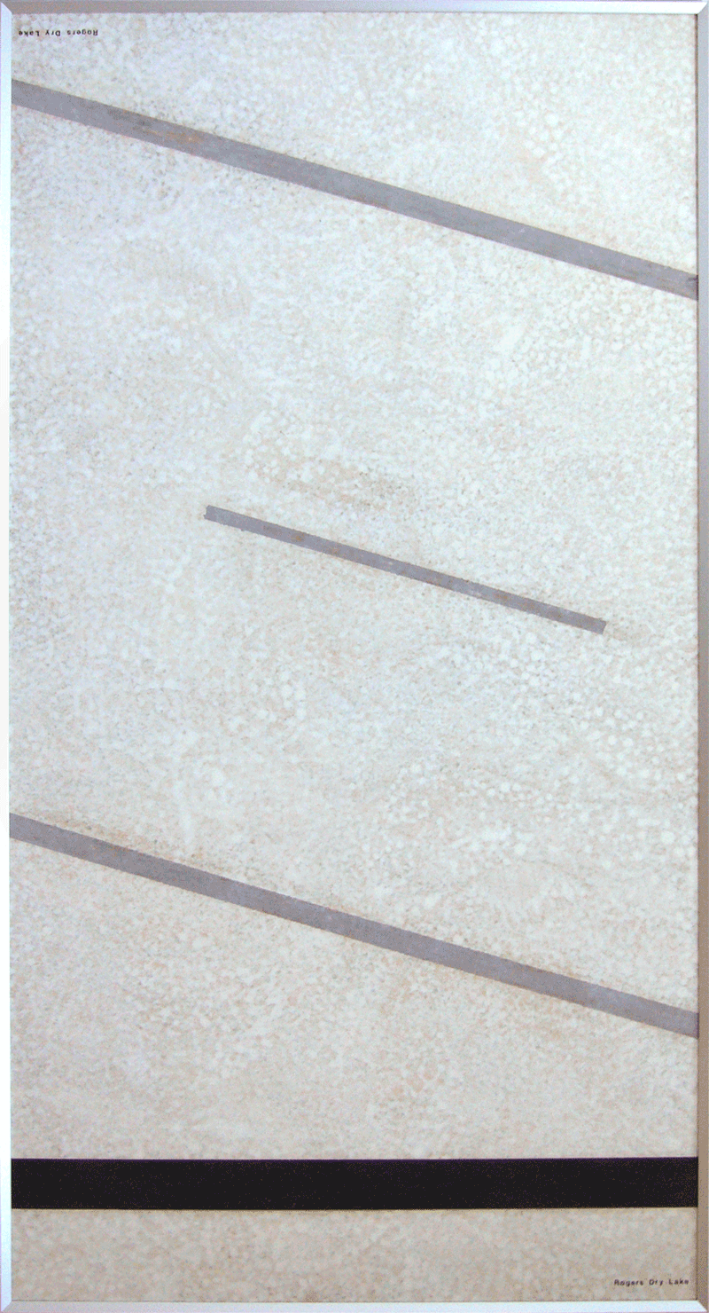 Bild der Dioramaplatte "Rogers Dry Lake"