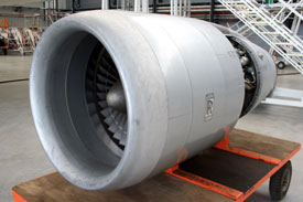 Bild vom Rolls-Royce-Triebwerk