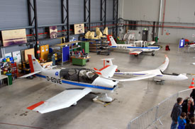 Bild von Kleinflugzeugen