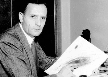 Der Namensgeber des Teleskops: US-Astronom Edwin P. Hubble