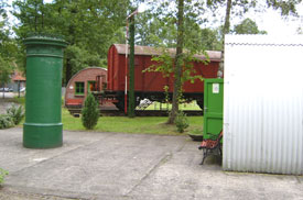 Detailansicht des park&auml;hnlichen Gel&auml;ndes