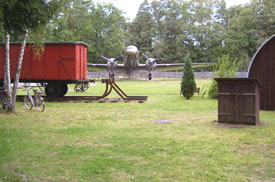 Ein erster Blick von vorn auf die C-47