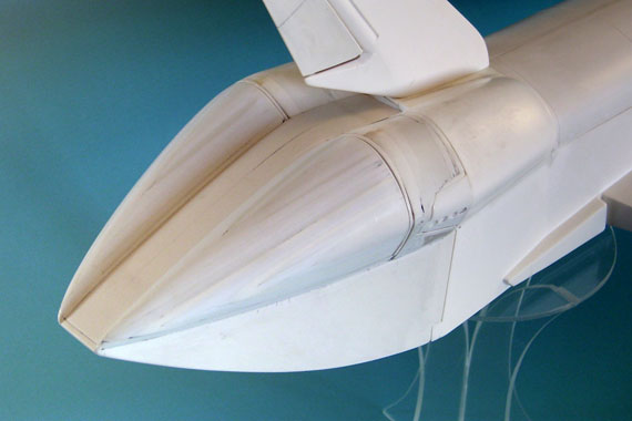 Foto vom Tail Cone Rohling