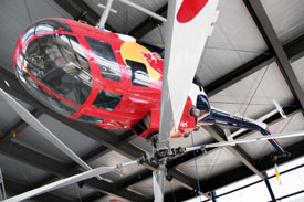 Bild von der Bo-105 Flying Bulls