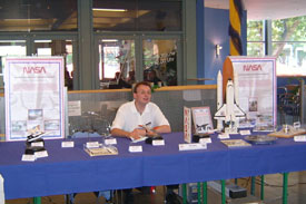 The author with a selection of his model-fleet