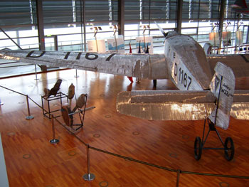 Junkers W 33 von hinten