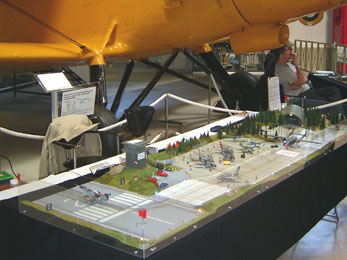 Flugplatzdiorama in 1 zu 72