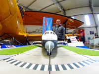 Foto von Ausstellertisch