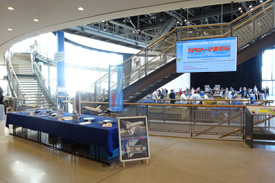 Bild von der NASA-Wings-Pr&auml;sentation