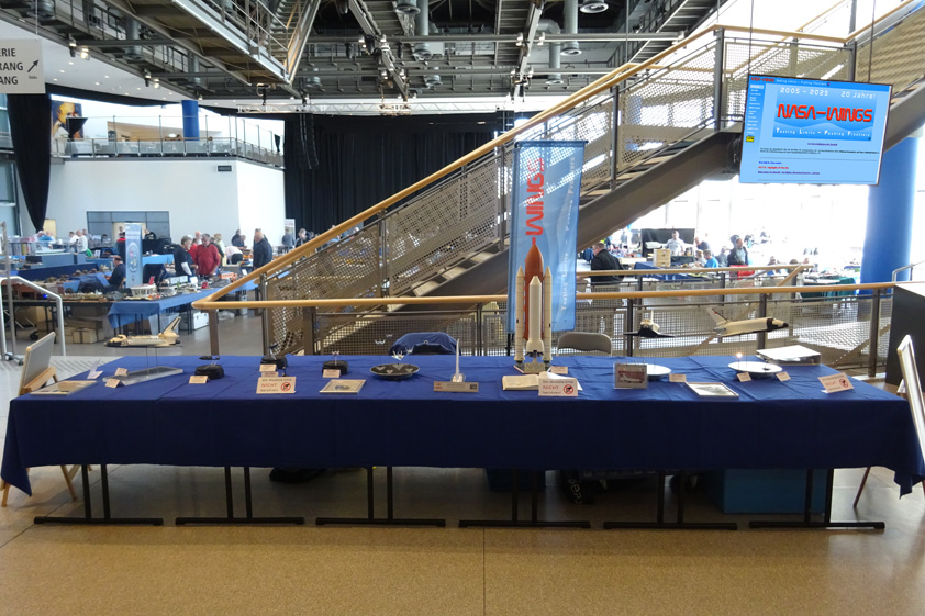 Bild von der NASA-Wings-Pr&auml;sentation