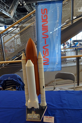 Bild von der NASA-Wings-Pr&auml;sentation