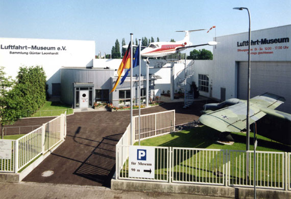 Gesamtansicht des Luftfahrtmuseums