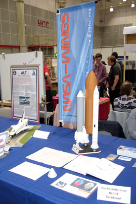 Bild von der NASA-Wings-Pr&auml;sentation