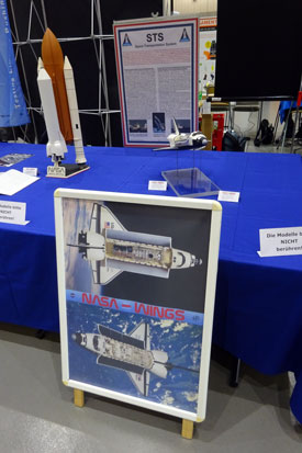 Bild von der NASA-Wings-Pr&auml;sentation