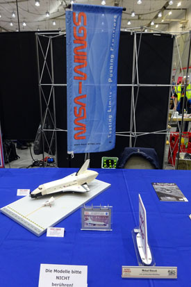 Bild von der NASA-Wings-Pr&auml;sentation